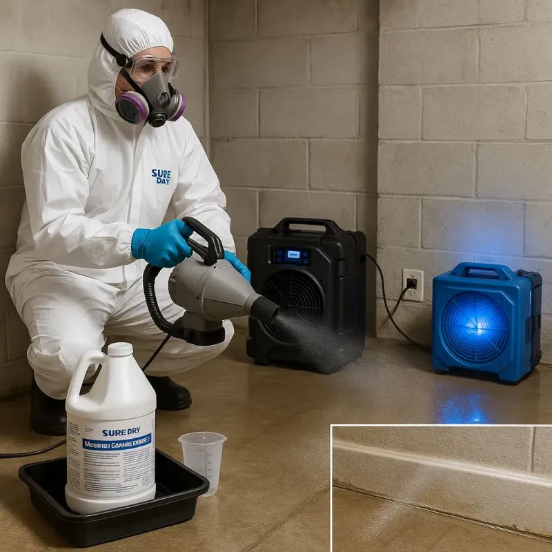 Sanitization and Odor Removal process in Melville, RI