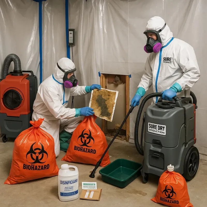 Contaminated Water Handling Protocols process in Melville, RI