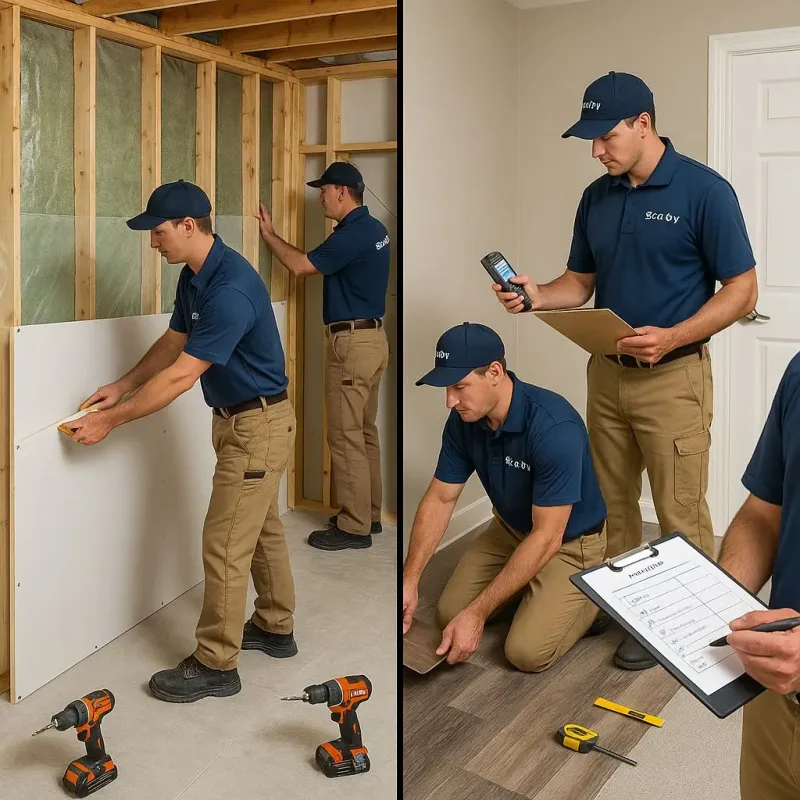 Repairs and Reconstruction process in Melville, RI