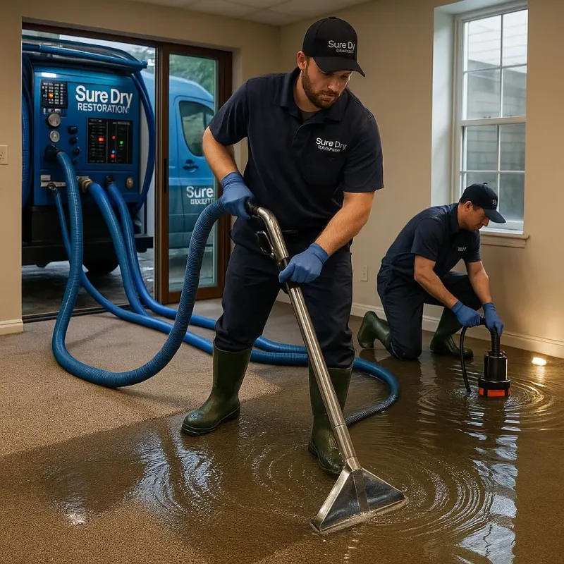Water Extraction and Removal process in Melville, RI